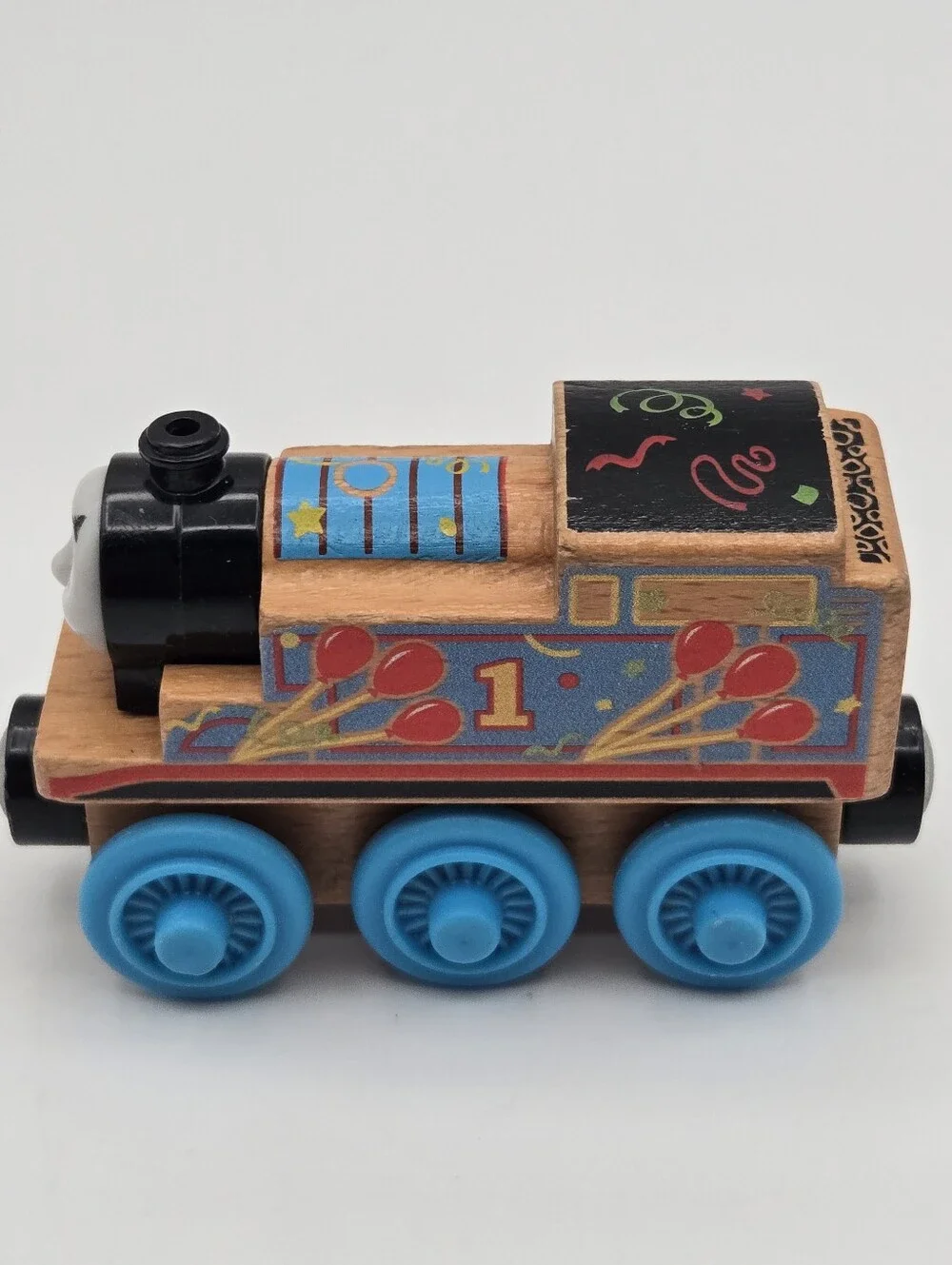 2018 Thomas The Tank Engine Wooden Birthday Cake Train FHM61